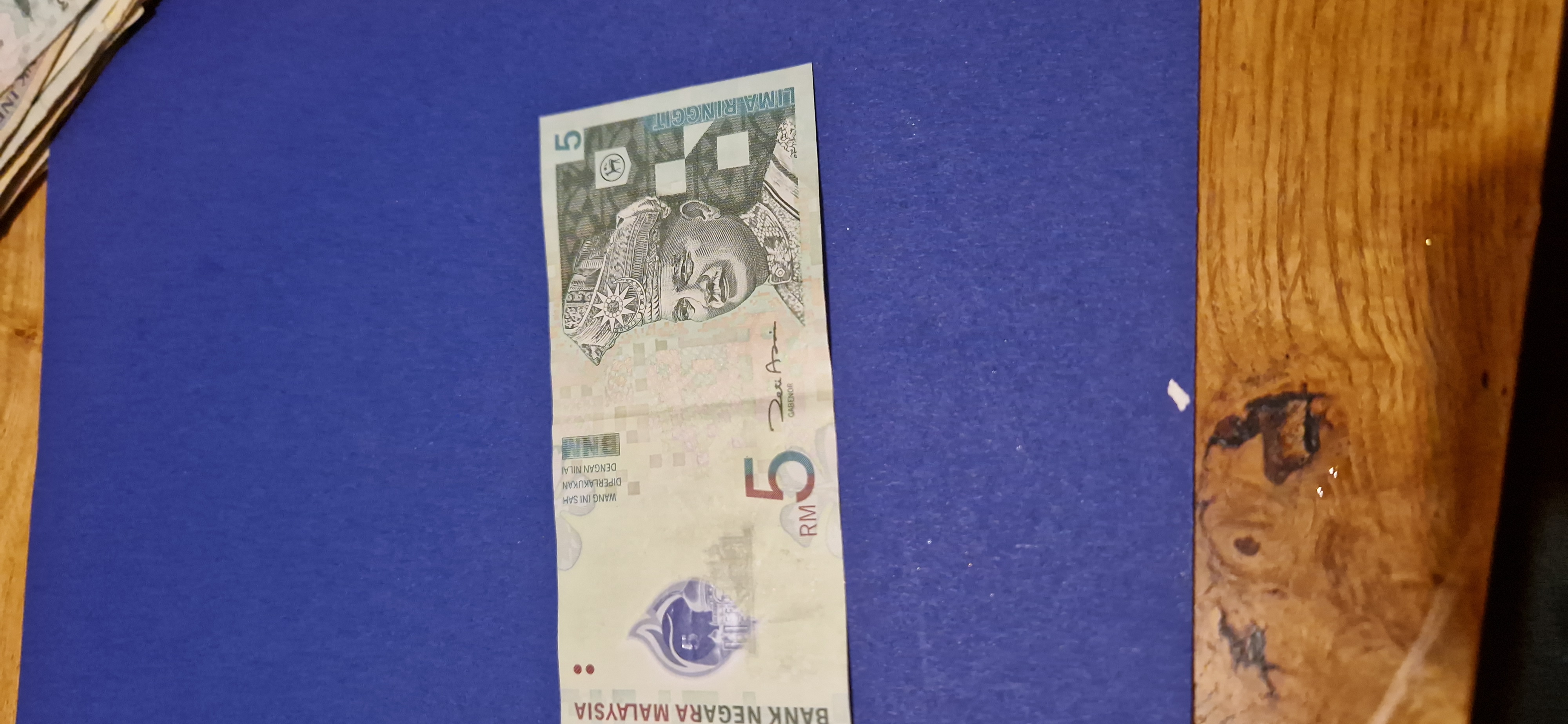 5 Ringgit Malaysia